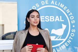 MADRID, SPAIN - DECEMBER 09: Georgina Rodriguez visits Banco de Alimentos association on December 09, 2020 in Madrid, Spain. (Photo by Europa Press Entertainment/Europa Press via Getty Images)