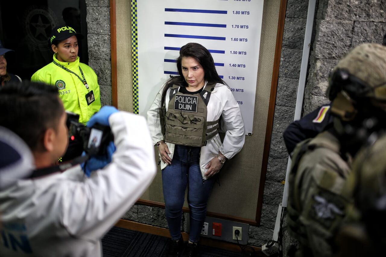 Aida Merlano llegada su deportación de Venezuela