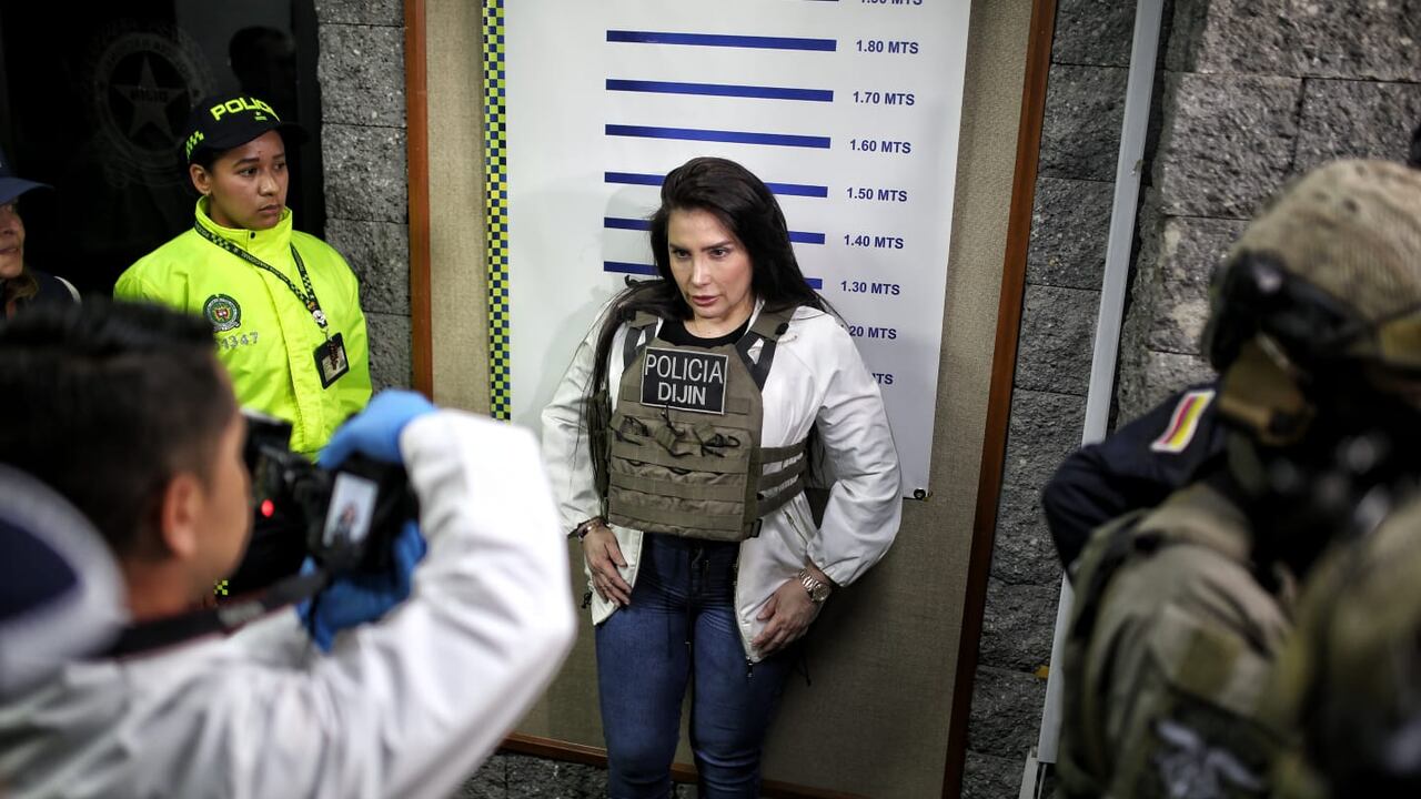Aida Merlano llegada su deportación de Venezuela