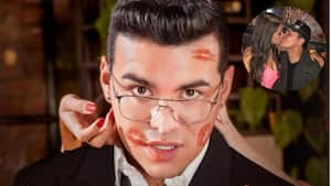 Yeison Jimenez y su esposa