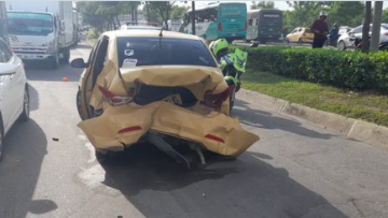 taxista atropellado por tomar foto de como lo habían chocado