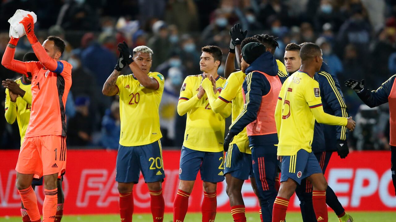 Jugadores de la Selección Colombia