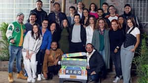 Equipo de trabajo de "Rigo", la nueva producción de RCN.