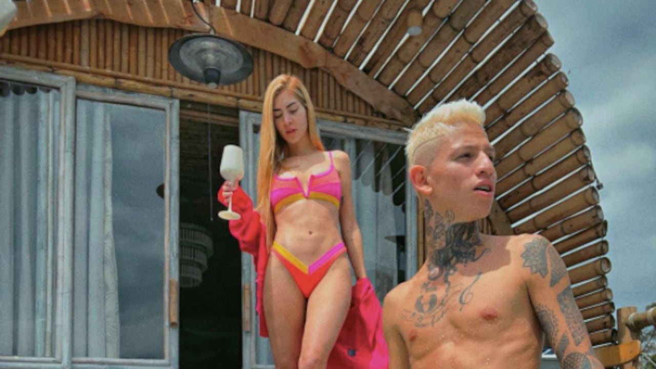 La Liendra y su novia Dani Duke