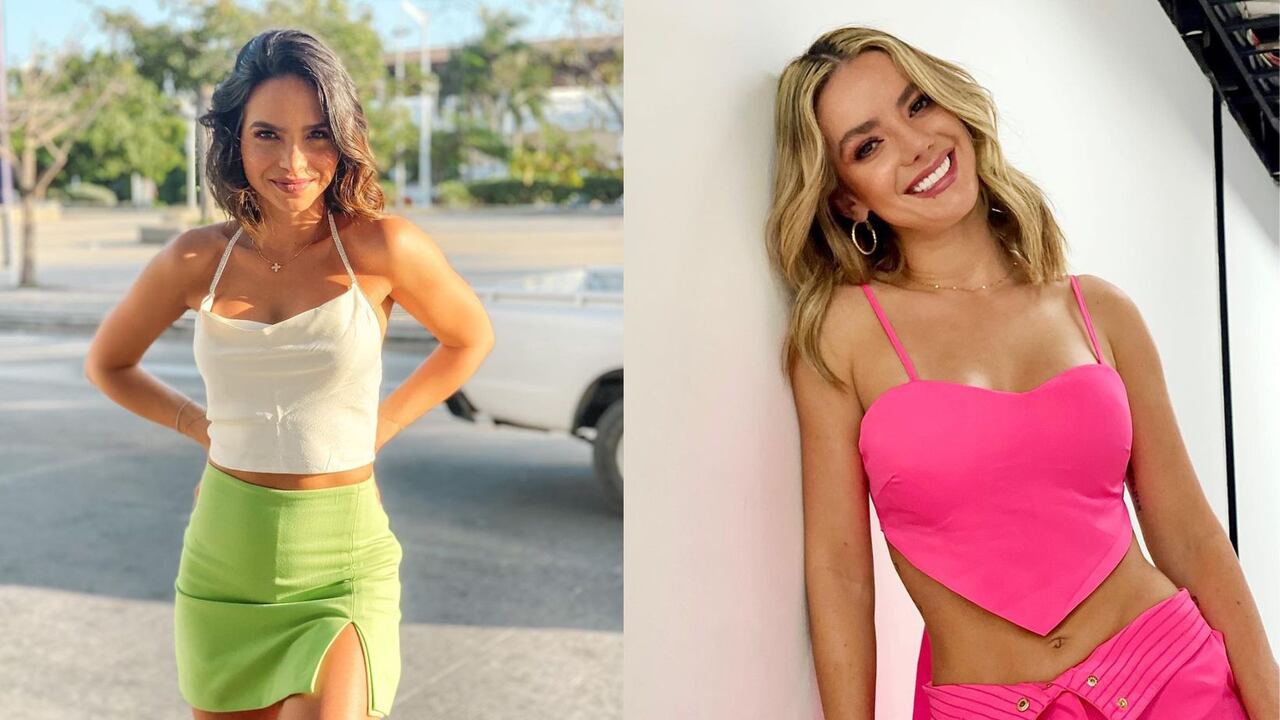 Mafe Romero y Elianis Garrido paralizaron el tráfico en Barranquilla con pequeños atuendos