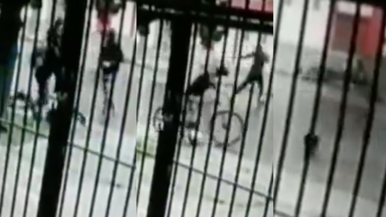 Robo de bicicleta