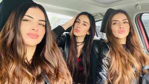 Jessica Cediel y sus hermanas