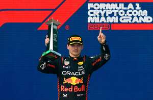 Max Verstappen, ganador GP de Miami.