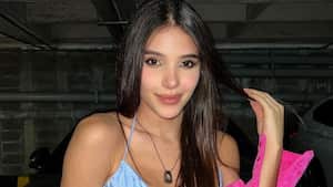 La modelo encendió las redes con sus fotografías.