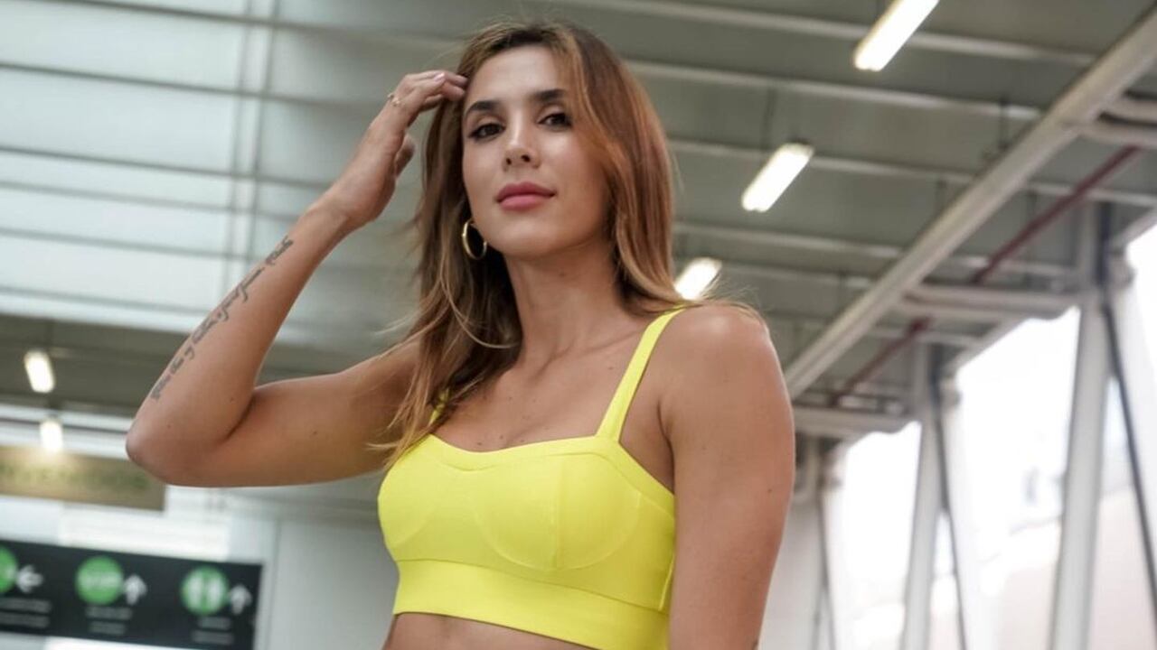 Daniela Ospina sorprende con foto donde deja ver sus tonificadas y piernas