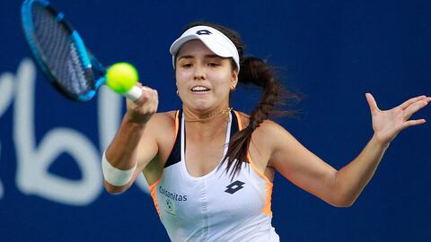 María Camila Osorio, tenista colombiana subcampeona del WTA de Monterrey 2022