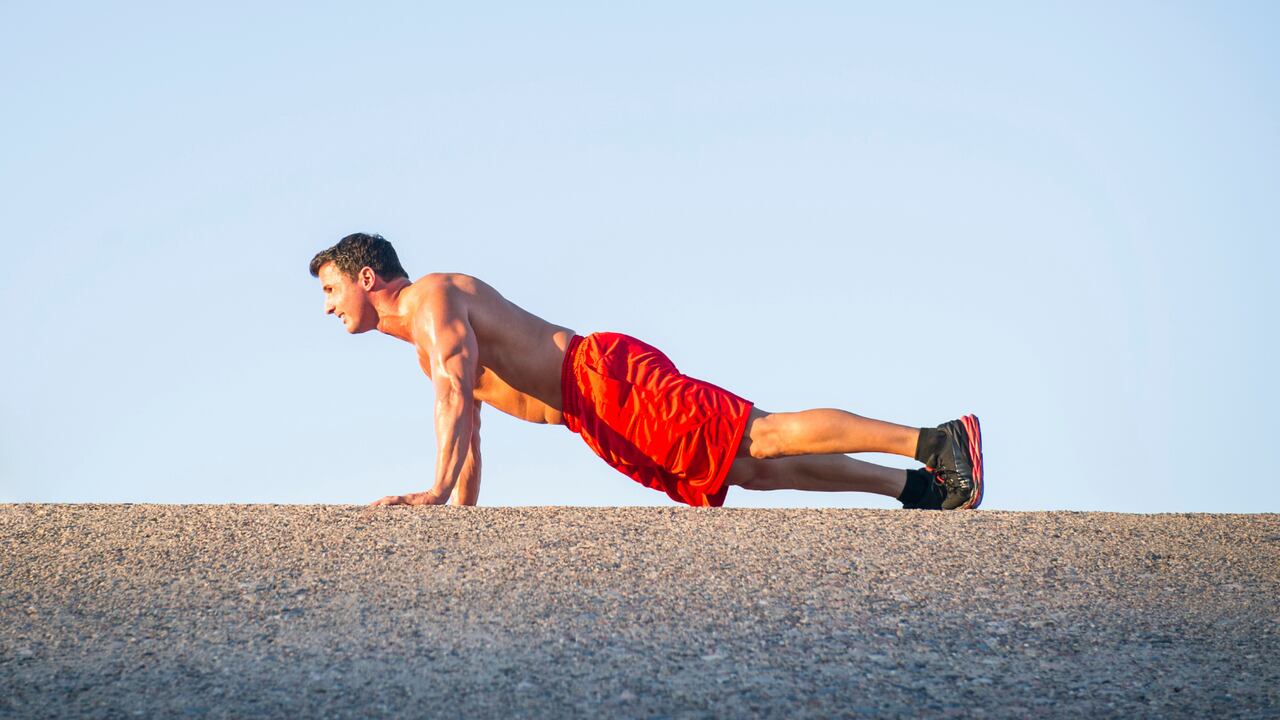 Flexiones de pecho