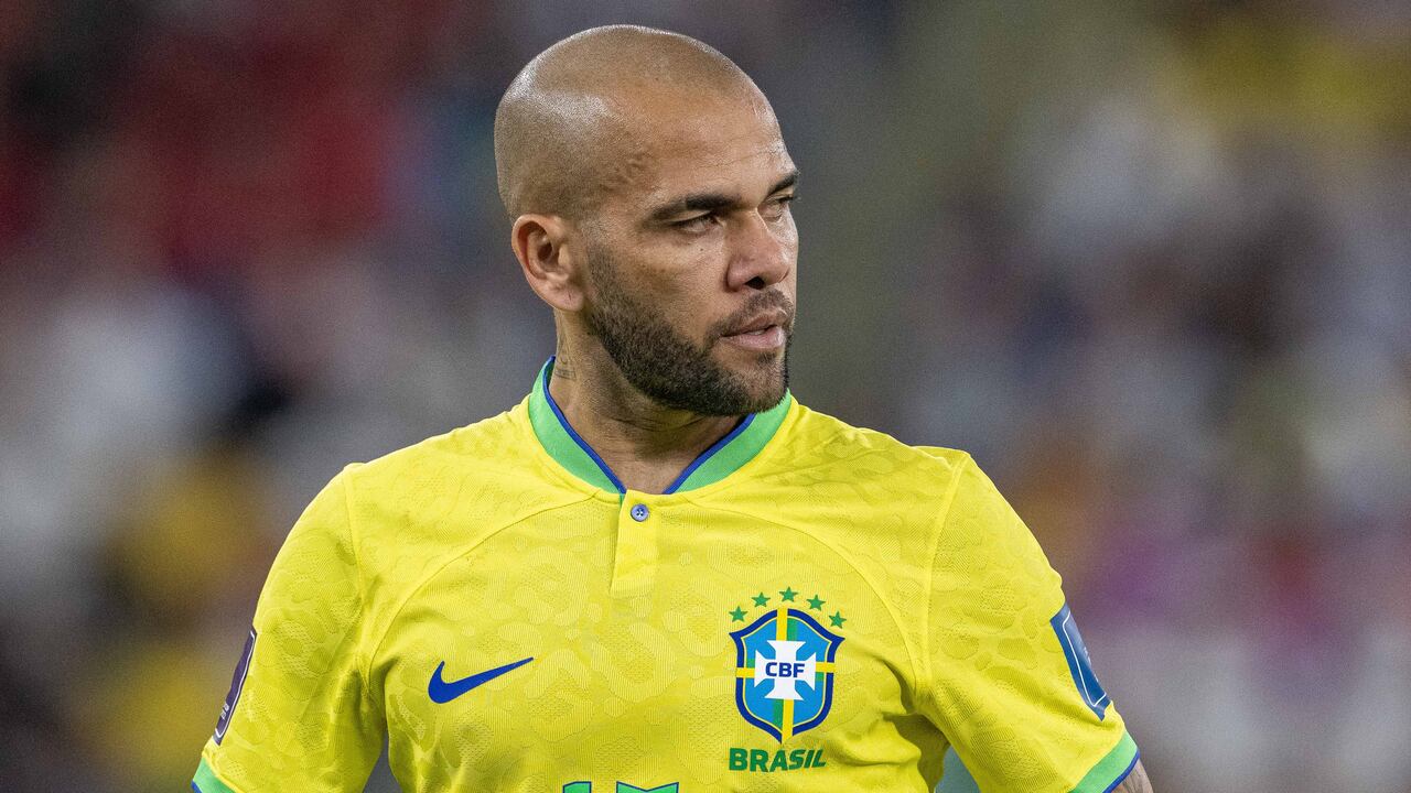 Dani Alves, jugador capturado por abuso sexual.