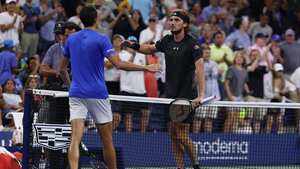 Daniel Galán se impuso al griego Stéfanos Tsitsipas, con un resultado de 6-0, 6-1, 3-6 y 7-5.