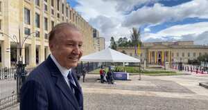 El ex candidato presidencial Rodolfo Hernández tomó posesión como senador de la República por el estatuto de la oposición.