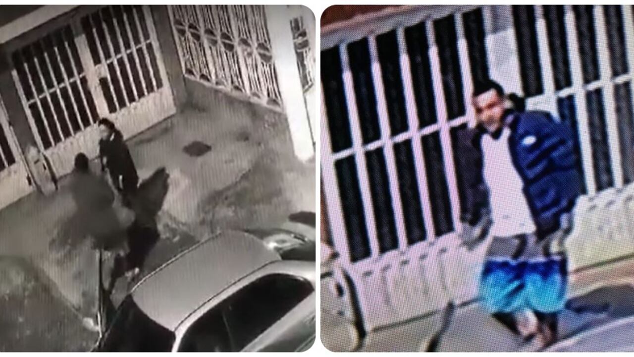 Esta es la persona que quedó grabada en las cámaras de seguridad robando a una mujer en el barrio Gustavo Restrepo en Bogotá.