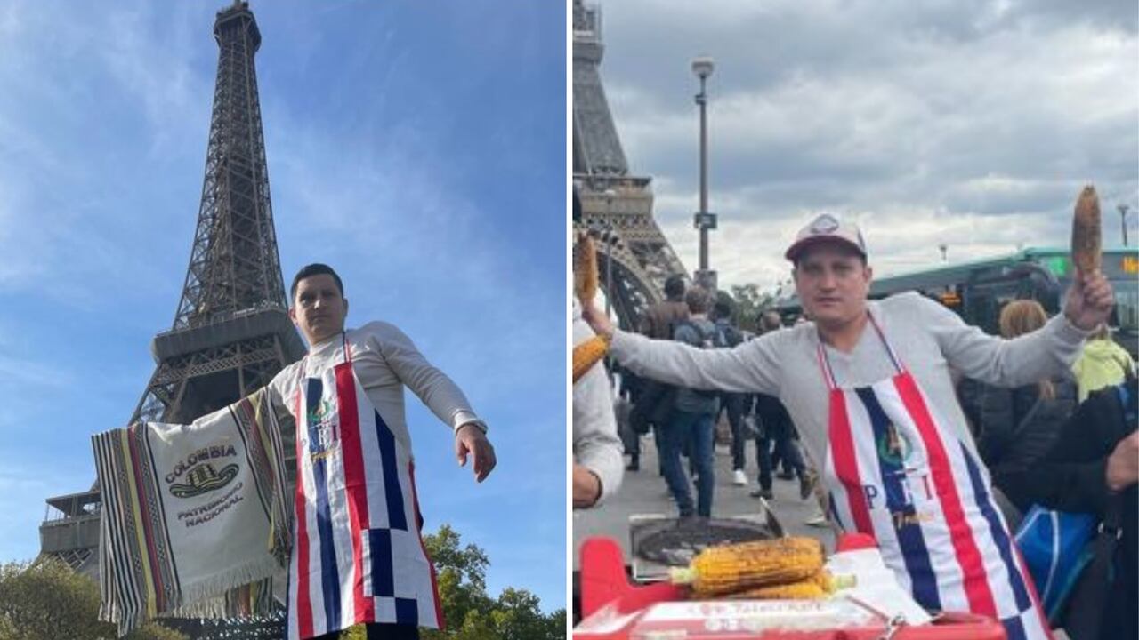 Deivinson Campo, el colombiano de las mazorcas en París