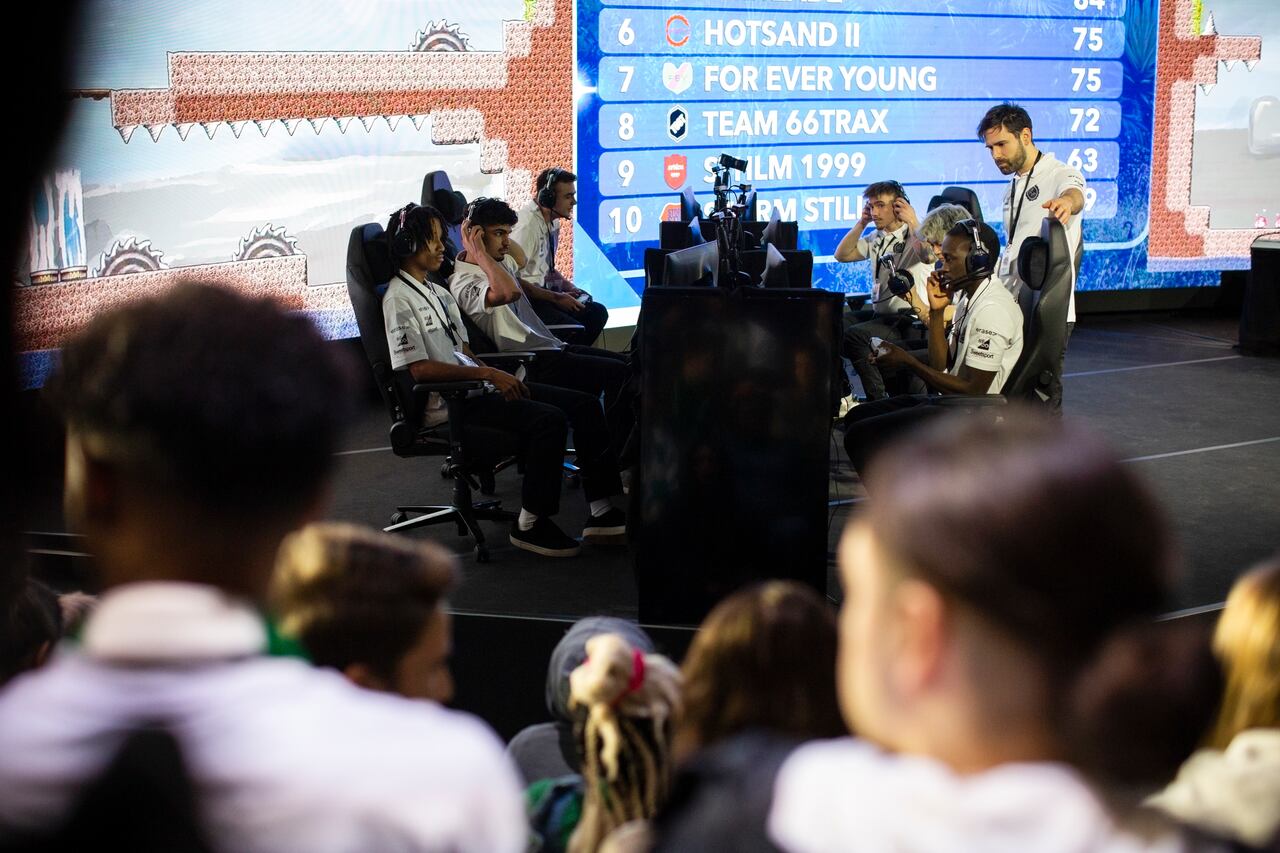 Gamers en competencia