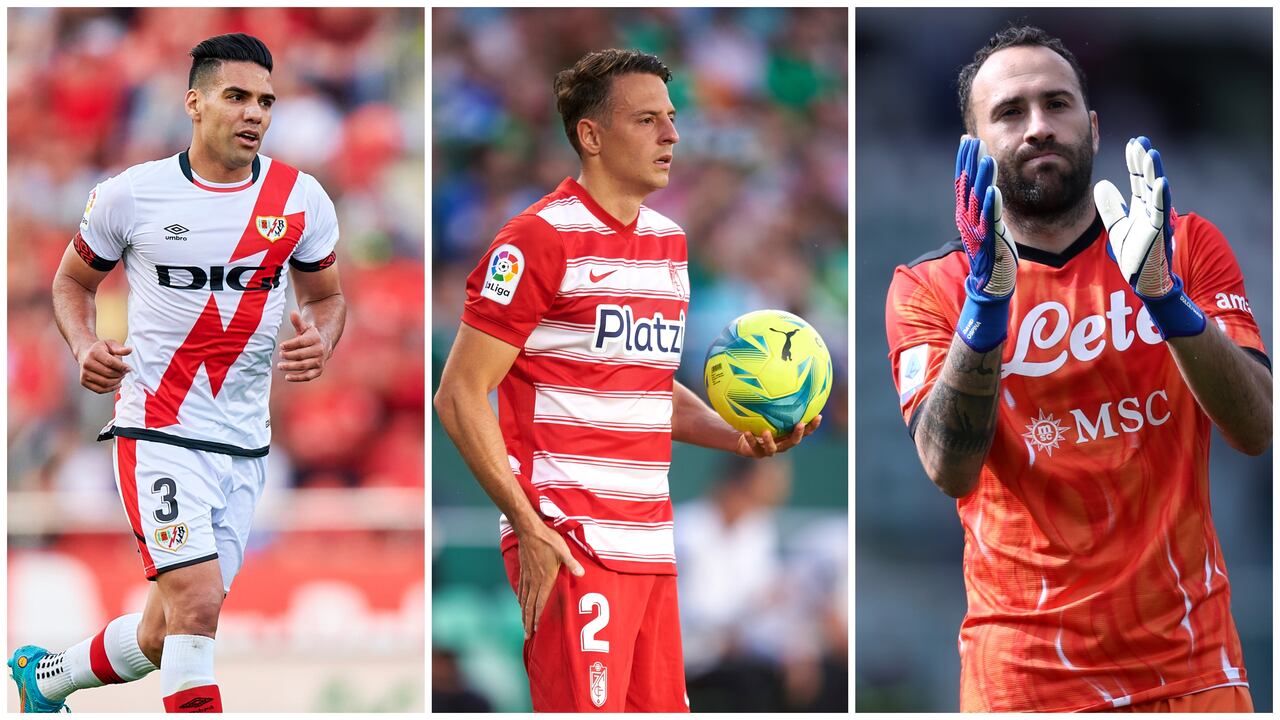 Falcao García, Santiago Arias y David Ospina