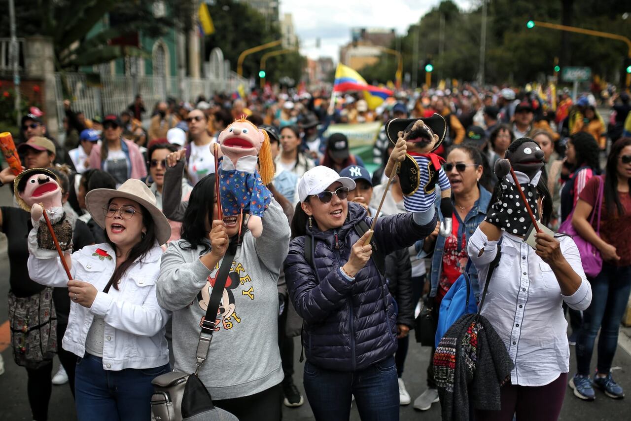 Marchas a favor y en contra del Gobierno del Presidente Gustavo Petro
Marchas convocadas por el gobierno