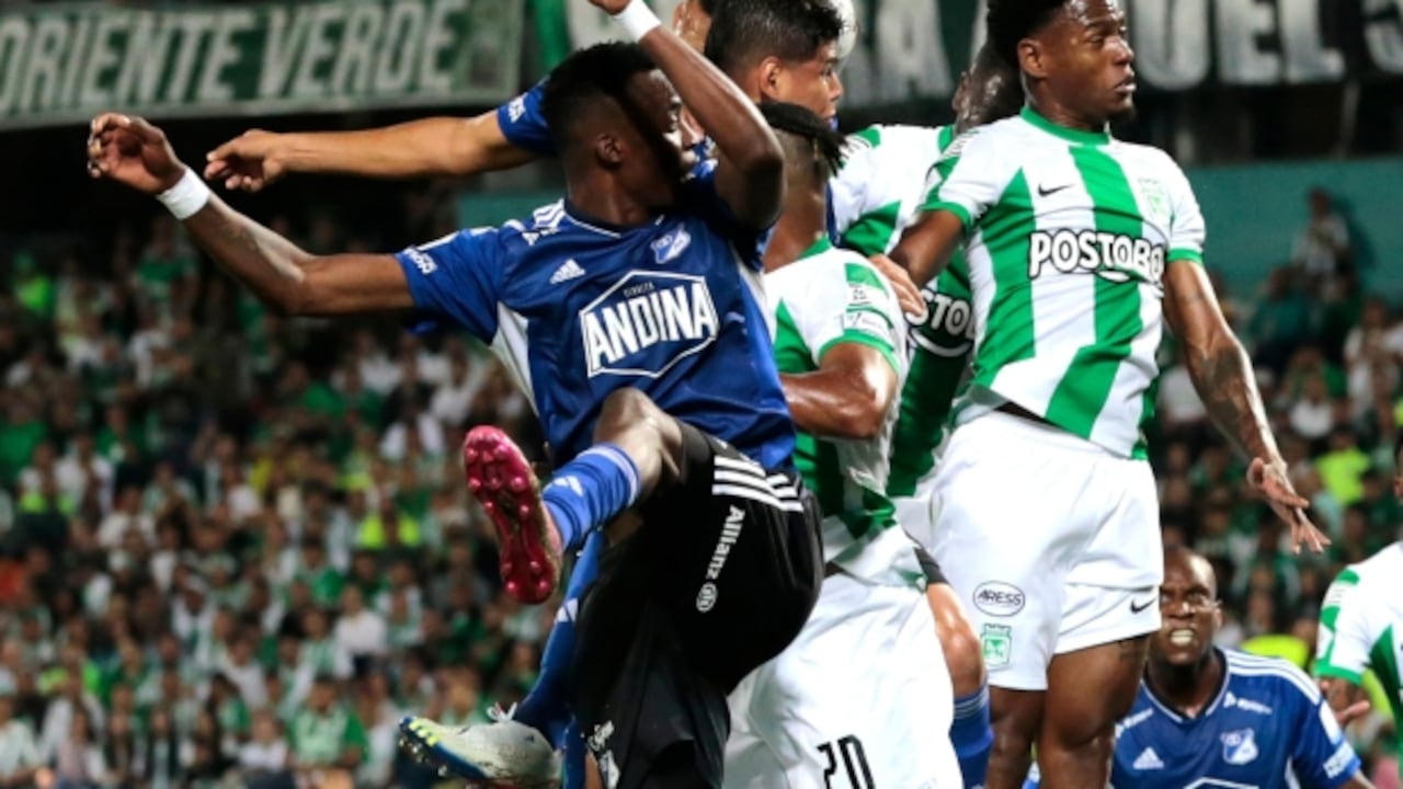 Nacional y Millonarios no se hicieron daño por la fecha 8 de la Liga Betplay. Foto: Win Sports.
