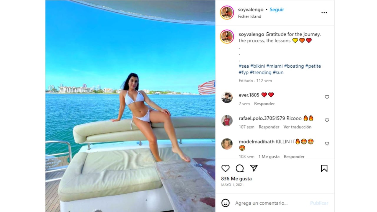 Le heredó toda la sensualidad: ella es Valentina, la hija de Esperanza Gómez que pocos conocían