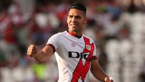 Radamel Falcao García, jugador del Rayo Vallecano