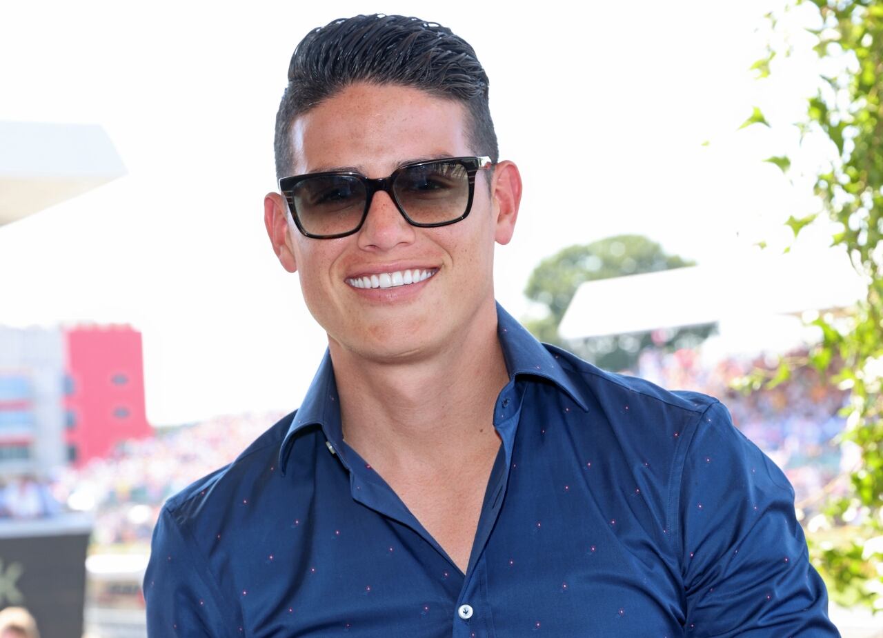 James Rodríguez despertó nuevos rumores por una posible relación con una modelo.