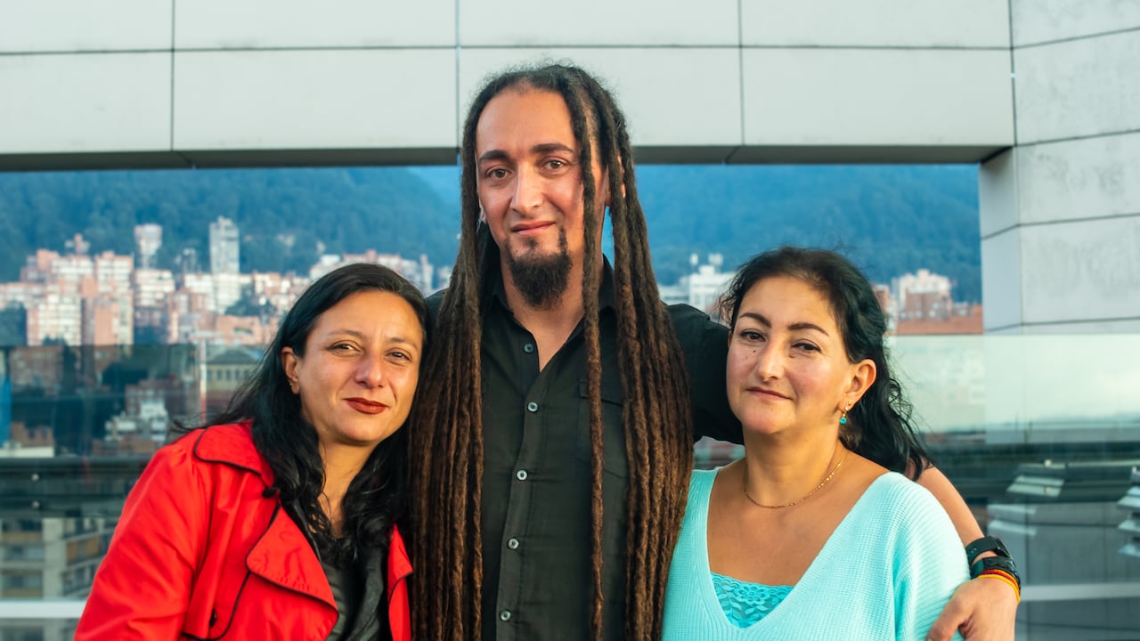 Marcus y su familia colombiana