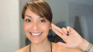 Carolina Gómez sonriente