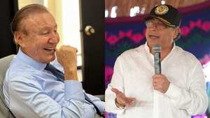 Rodolfo Hernández y Gustavo Petro
