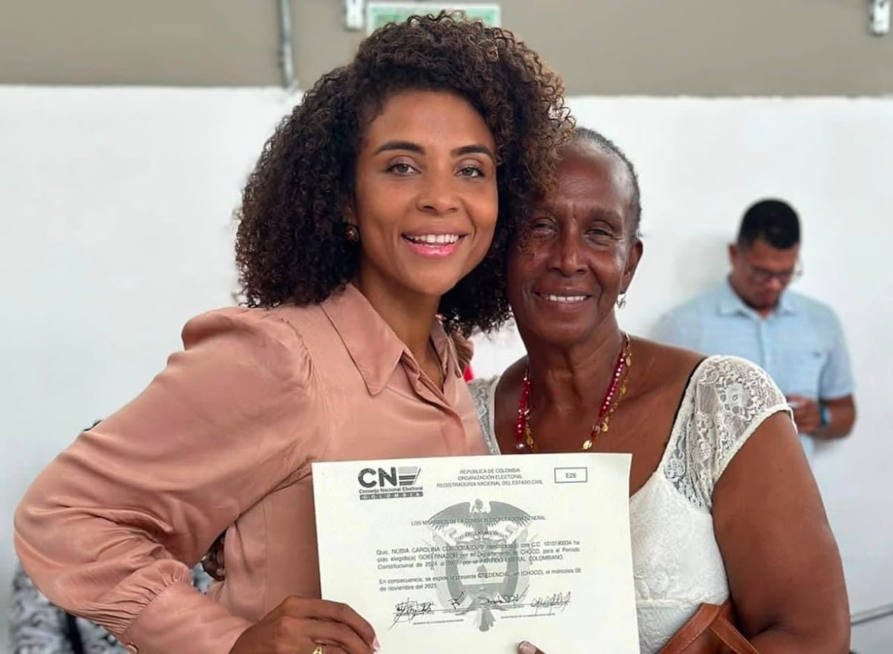 La primera mujer en llegar a la Gobernación del Chocó tuvo que derrotar en las urnas a uno de los apellidos más tradicionales de la política regional.