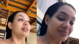 Andrea Valdiri ha pasado unos días muy difíciles esta semana.