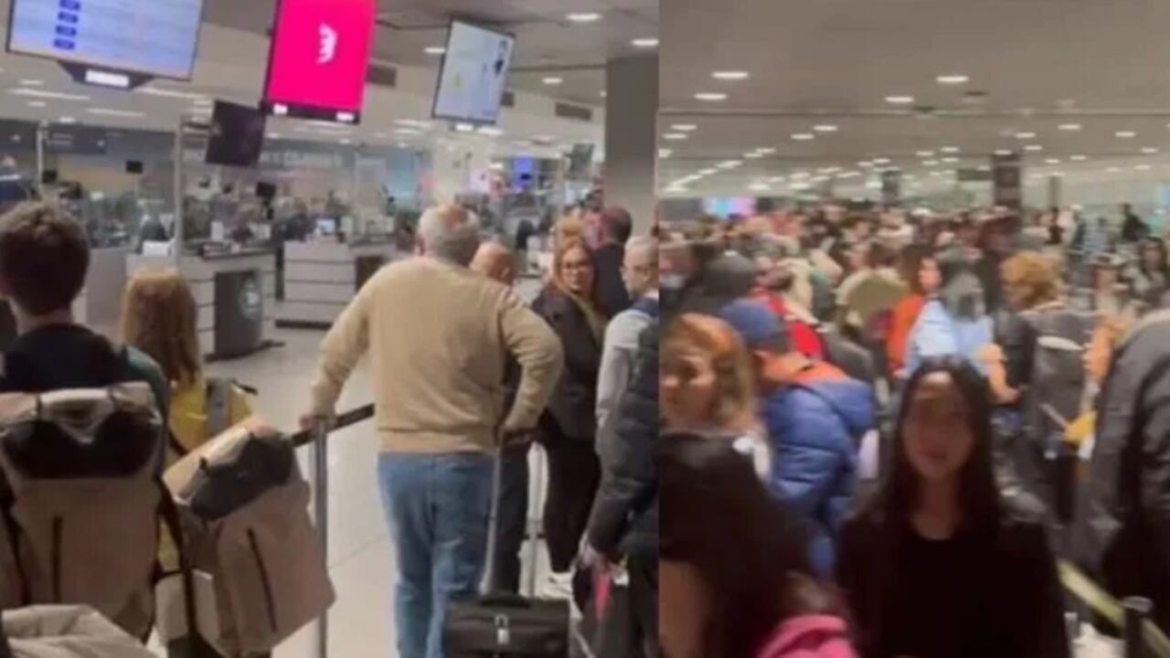 Viajeros denuncian demoras en la zona de migración del Aeropuerto El Dorado.