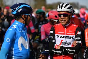 Jarlinson Pantano y Nairo Quintana