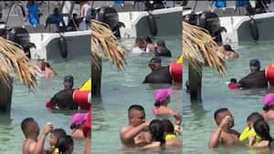 Pareja teniendo relaciones sexuales en isla de Cholón, jurisdicción de Cartagena