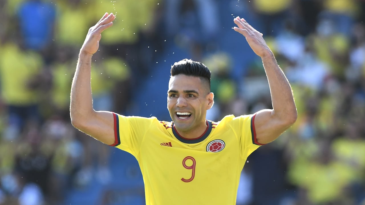 Falcao García, capitán de Colombia.