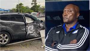 Auto de Freddy Rincón es embestido en Cali