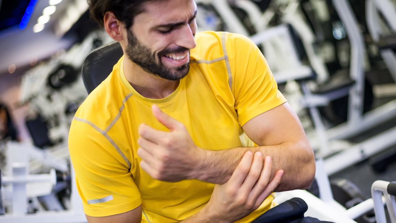 Hombre lesionado