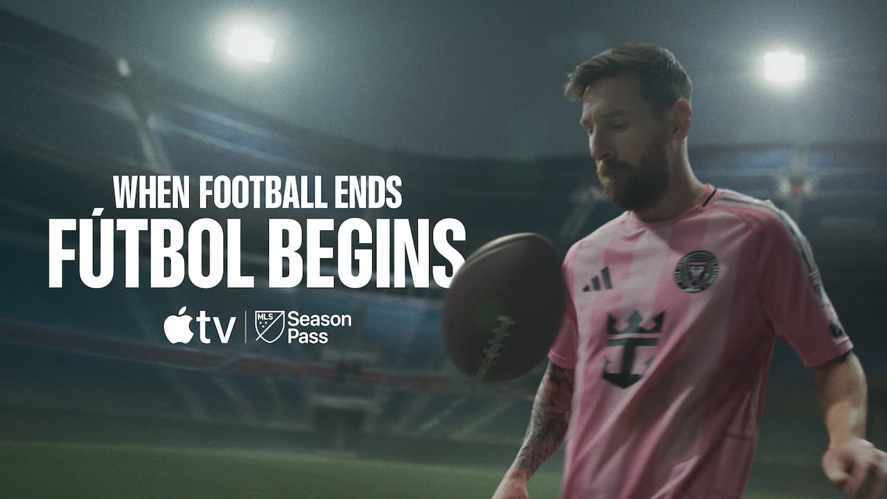 Lionel Messi inaugura la 30ª temporada de la Major League Soccer en Apple TV