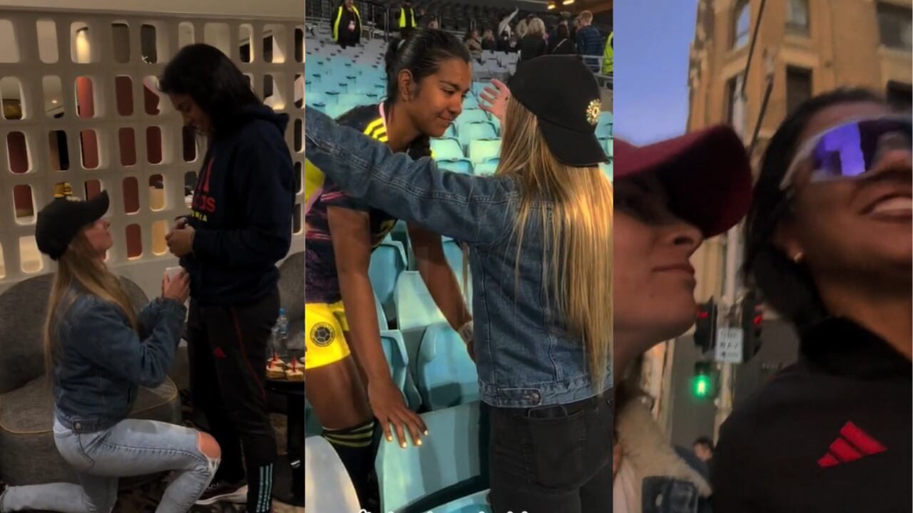 Daniela Arias fue sorprendida por su novia Yessica Gallo