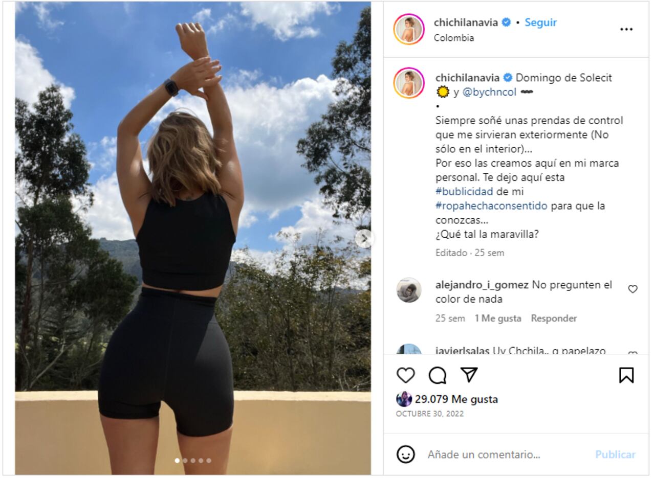 Foto: Instagram @chichilanavia