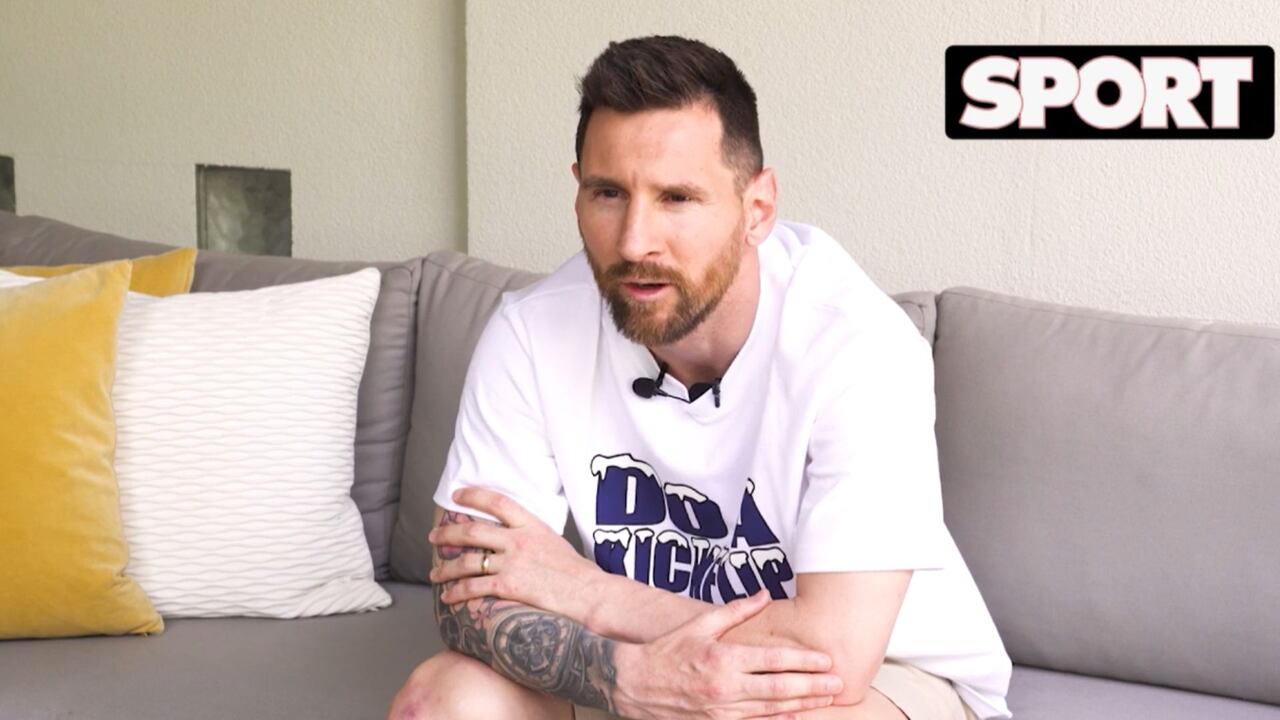 Tomado del video oficial de la entrevista publicada por Sports - Fotograma 2:40