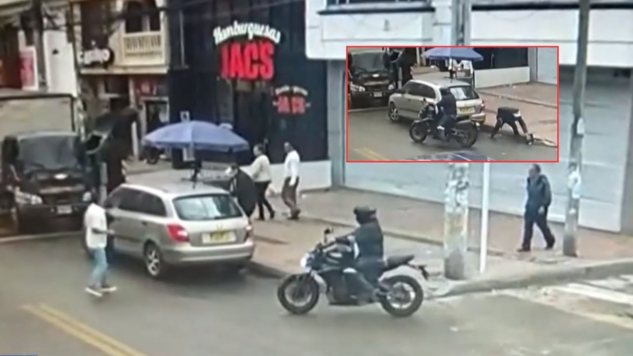 Fleteros roban bolso a pareja que acaba de sacar millonaria suma en el banco pero todo les sale mal