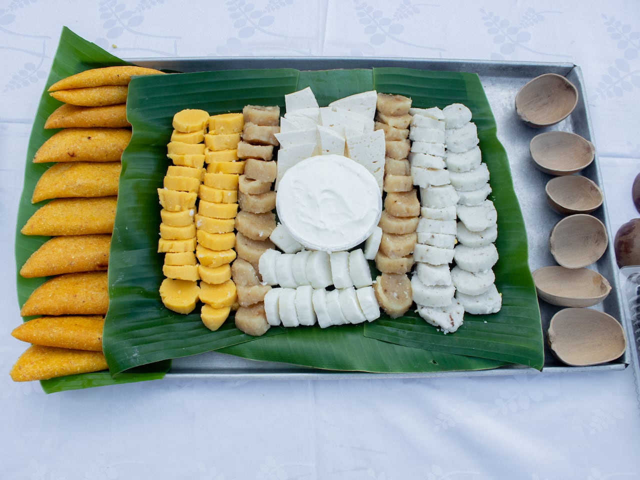Bollo limpio, de coco, de mazorca y yuca