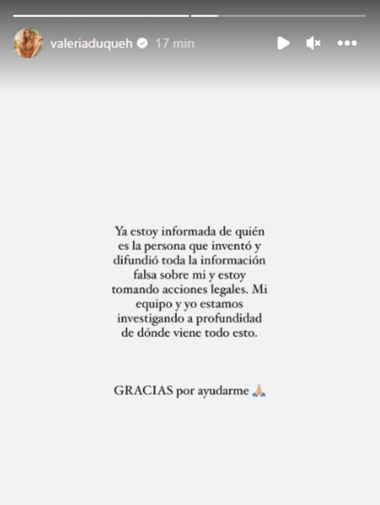 Foto: Instagram @valeriaduqueh