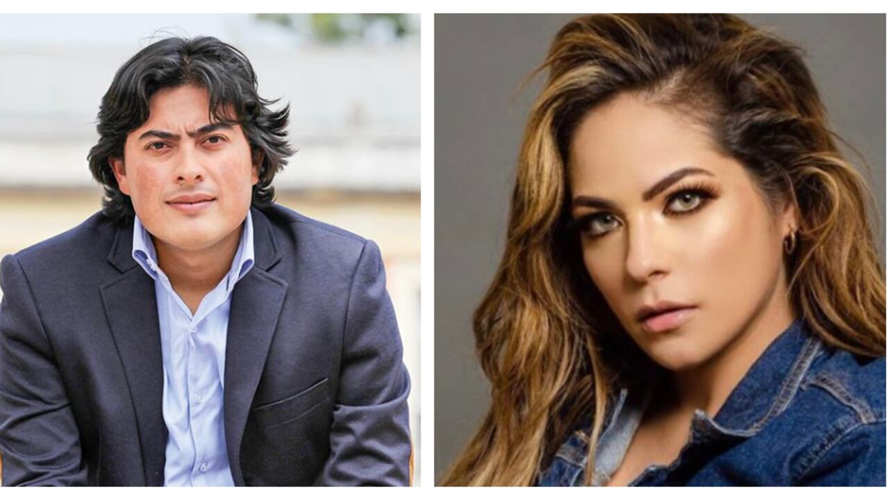 Nicolás Petro y Laura Ojeda