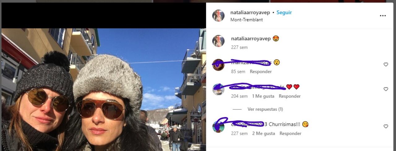 Foto: Instagram @nataliaarroyavep