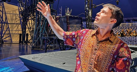 Carlos Solanilla es un caleño que llegó a España siendo niño y trabaja en el Circo del Sol hace 13 años.