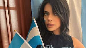 Suzy Cortez, modelo de OnlyFans y admiradora de Messi. Tiene siete tatuajes del argentino.